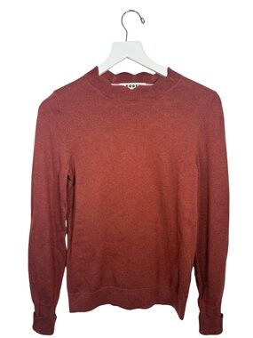 Boden Long Sleeve Lightweight Scallop Trim Wool Blend Knit Sweater W2335 Sz XS